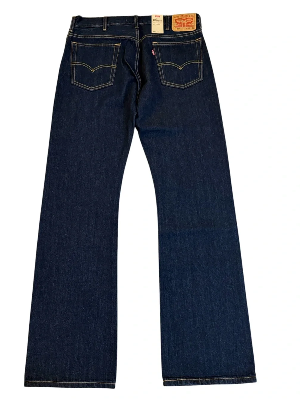 NWT Levi’s 517 Bootcut Jeans 34x34 Rinse (Dark Wash) 100% Cotton 00517-0216